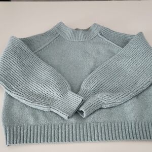 Sincerely Jules Light Green Crew Neck Sweater